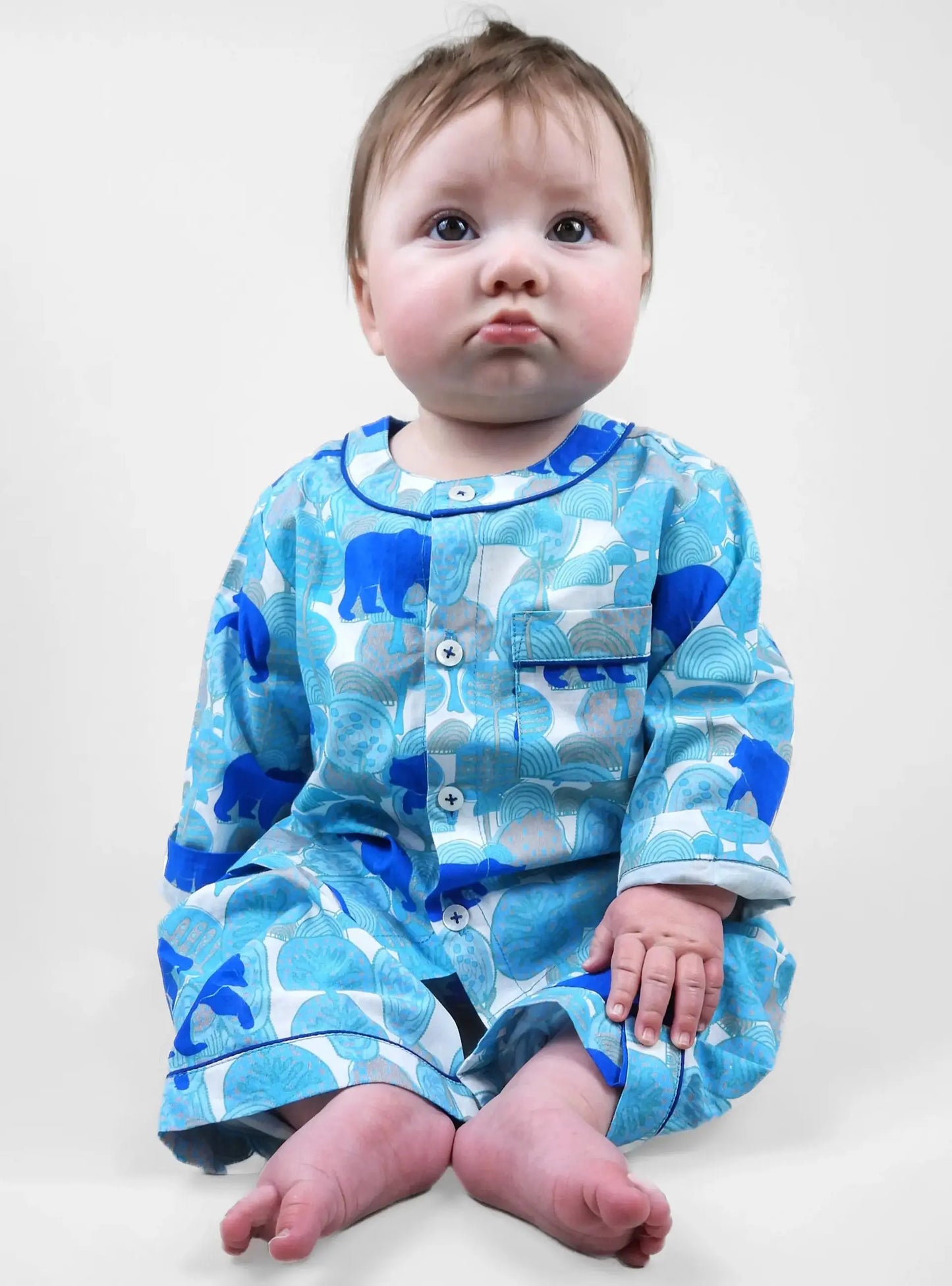 The Wandering Bear Baby Pyjama Trouser Set Kutti Lulu