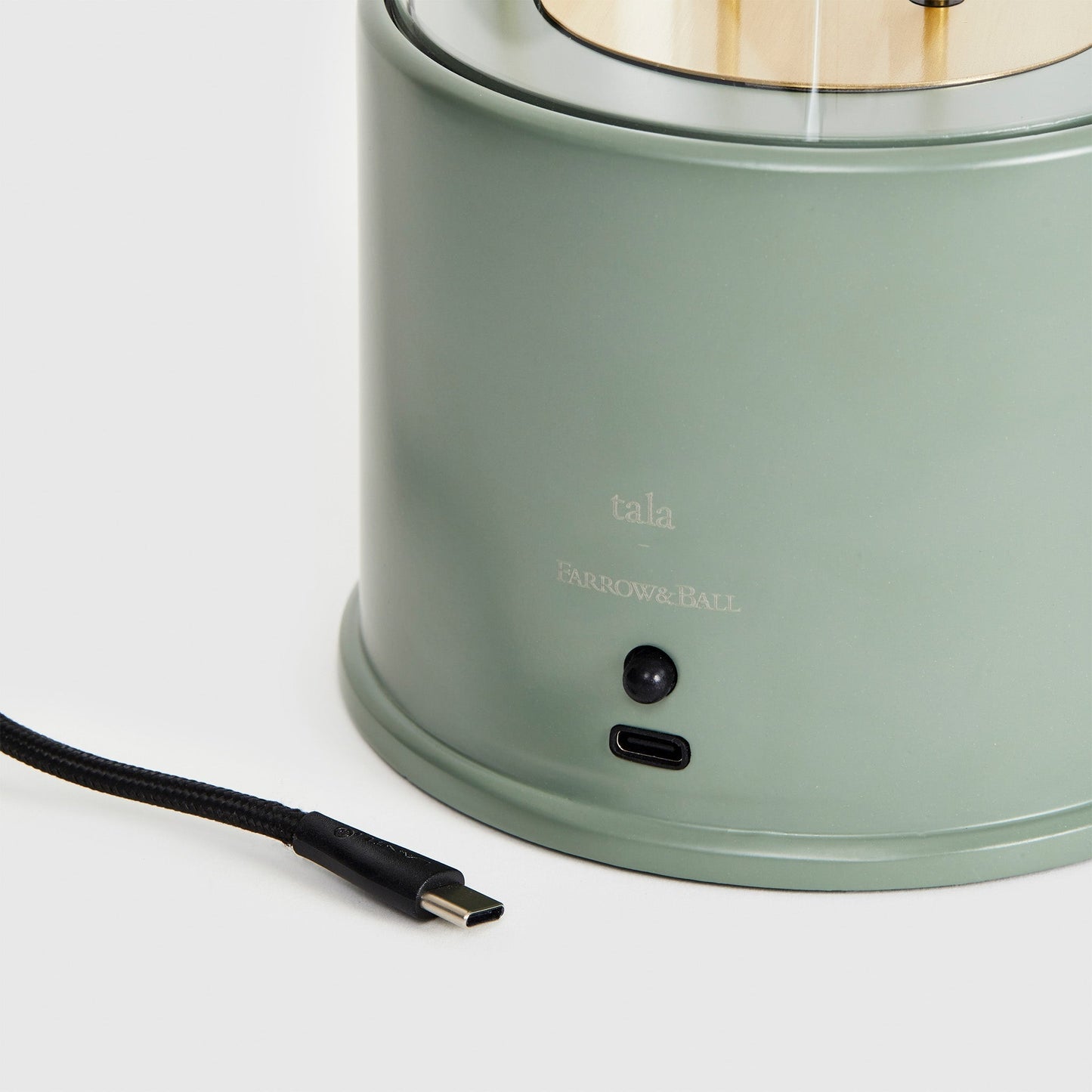 The Muse Portable Lamp in Pleasure Garden Green - Set of 2 Tala
