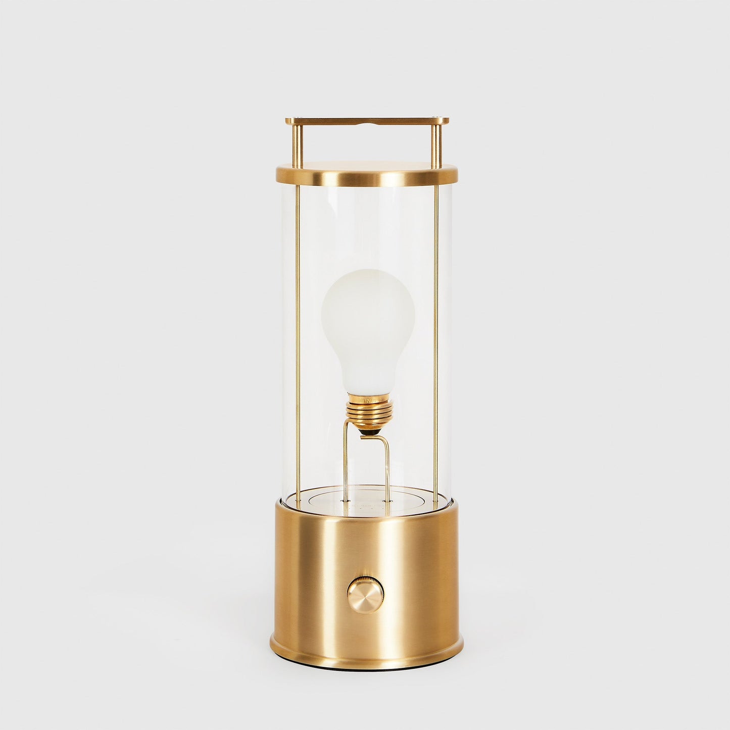 The Muse Portable Lamp in Solid Brass Tala