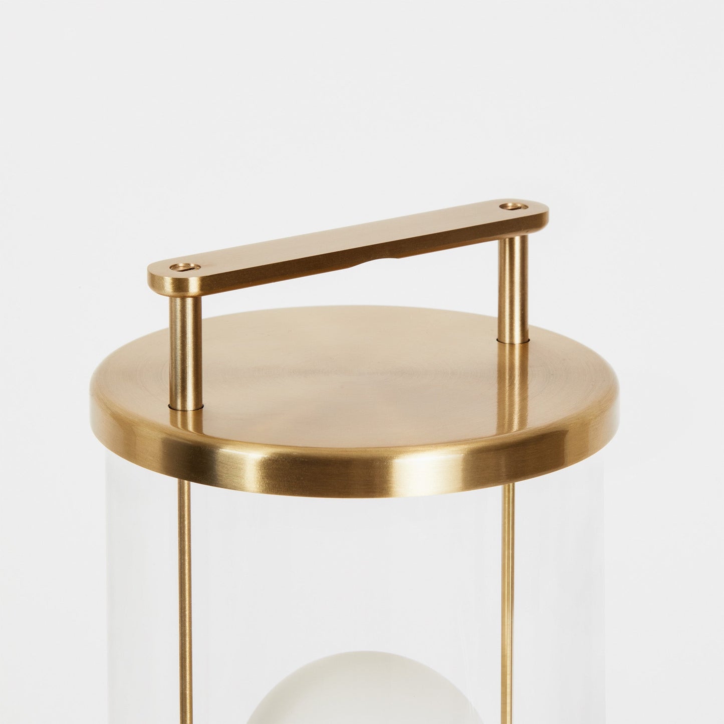 The Muse Portable Lamp in Solid Brass Tala