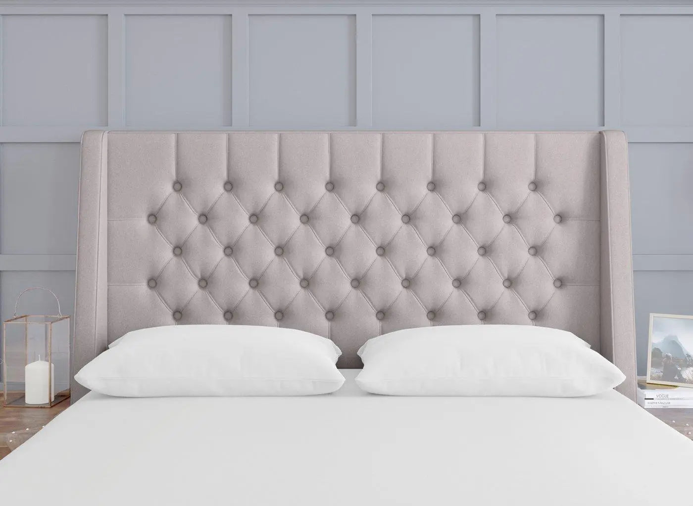 TheraPur Buckler Headboard - Silver Dreams