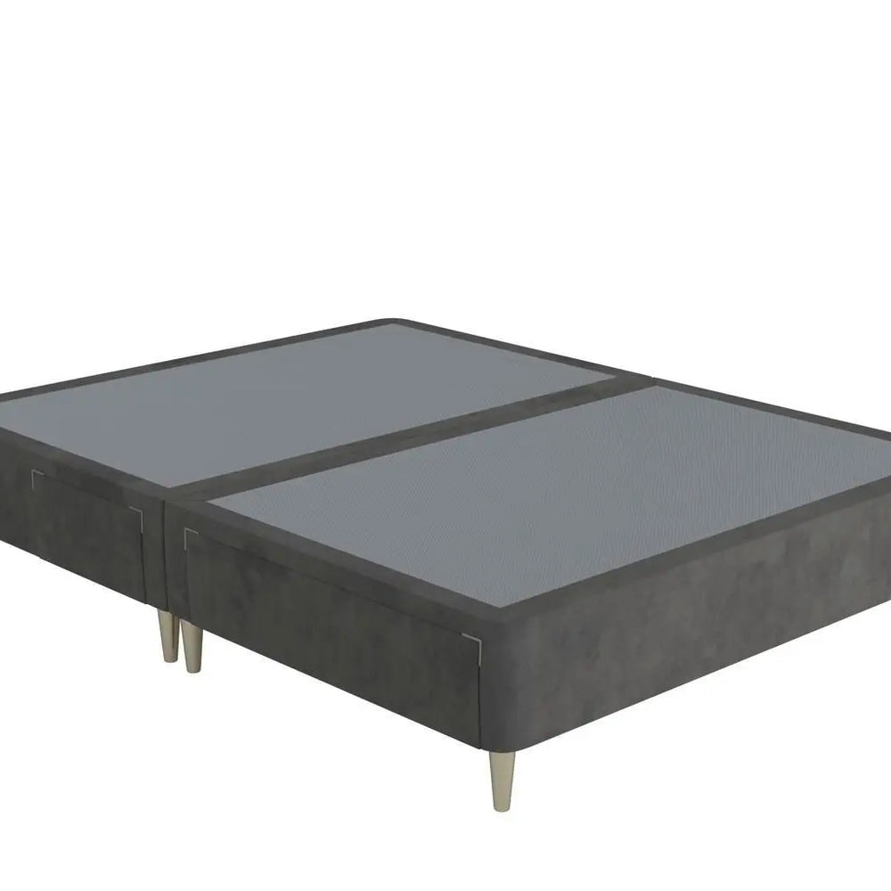 TheraPurÂ® Shallow Divan Base - Grey Dreams