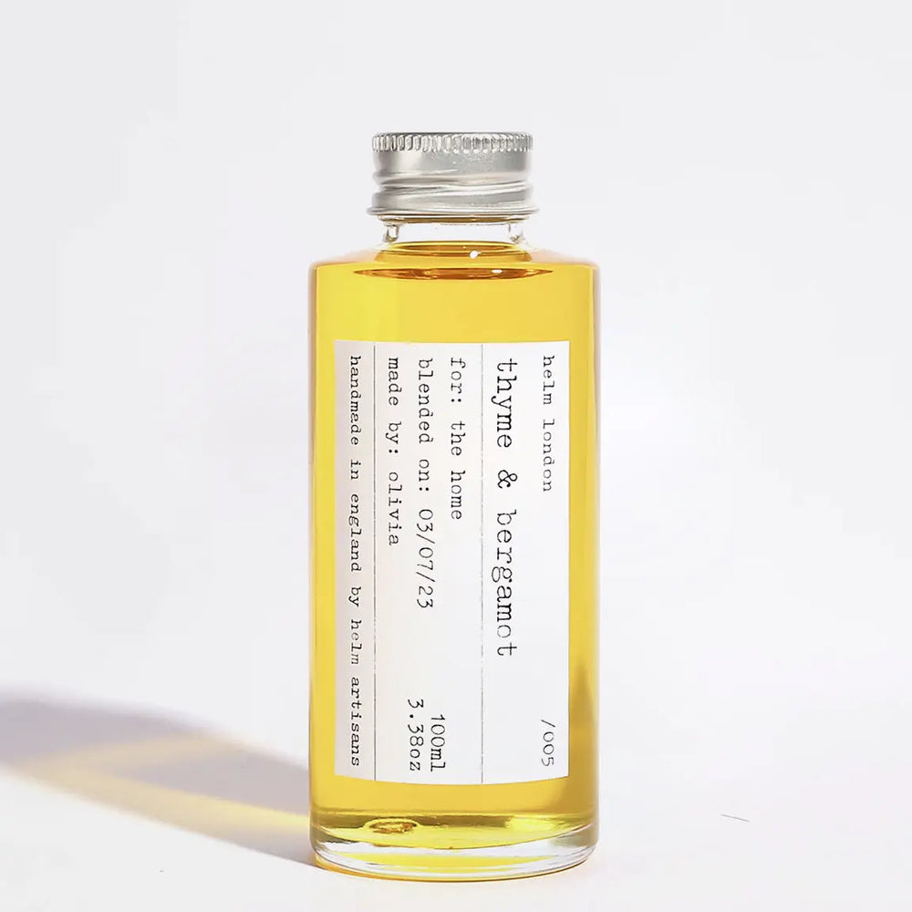 Thyme & Bergamot Ceramic Reed Diffuser - 100ml Helm London