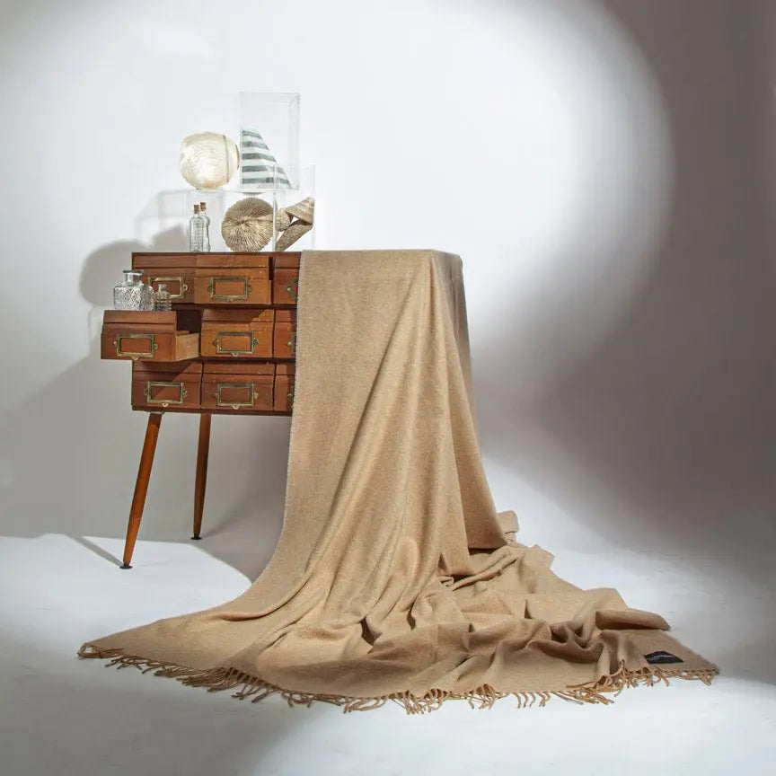 Toasted Oats Love Stories 100% Cashmere Blanket Heating & Plumbing London