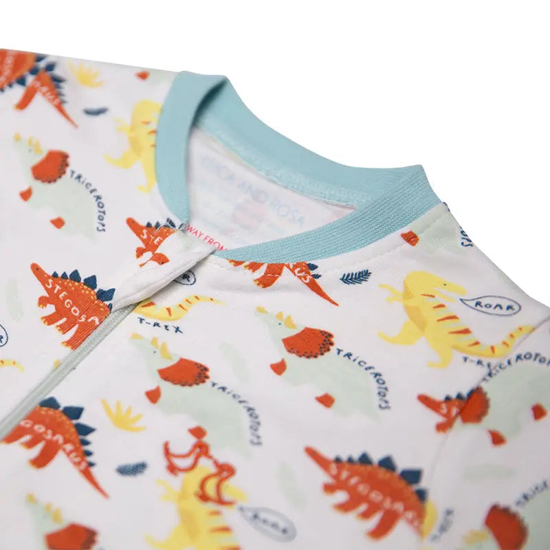 Toddler Boy Pyjamas - Dinosaur Print Luca and Rosa