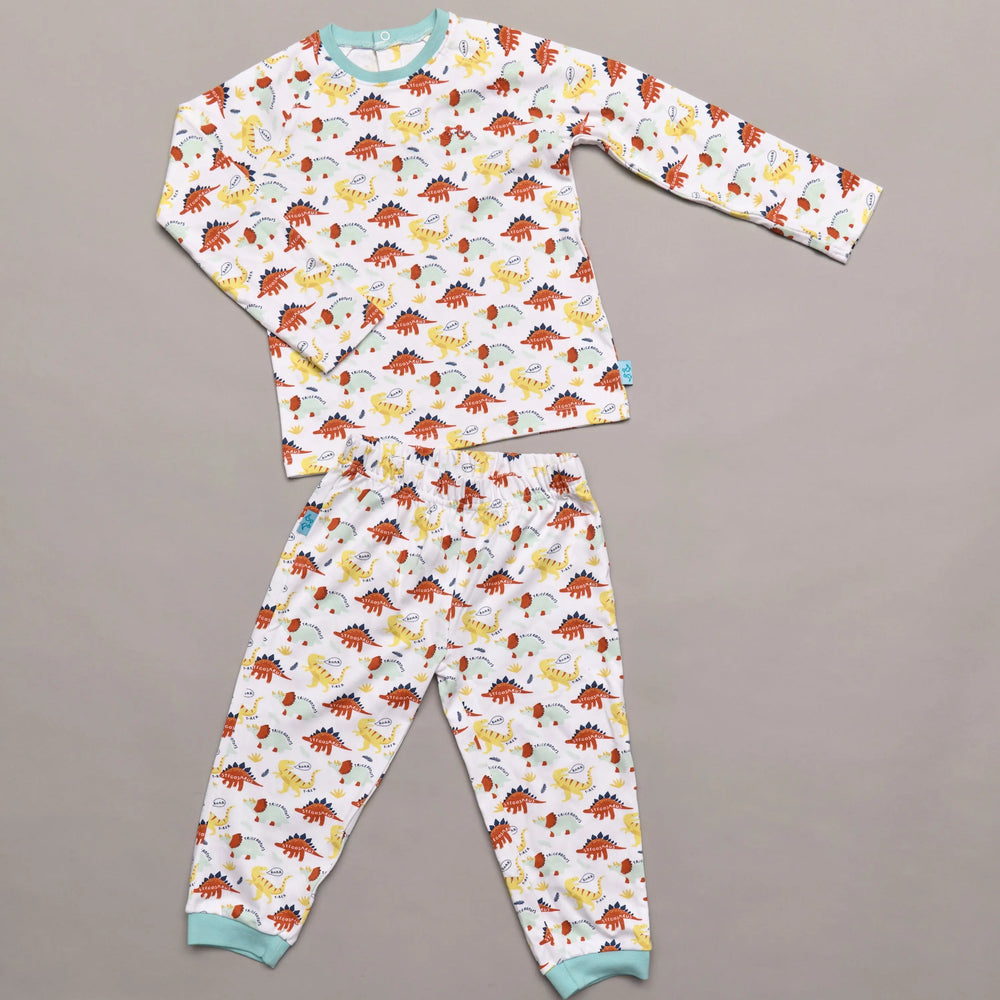 Toddler Boy Pyjamas - Dinosaur Print Luca and Rosa