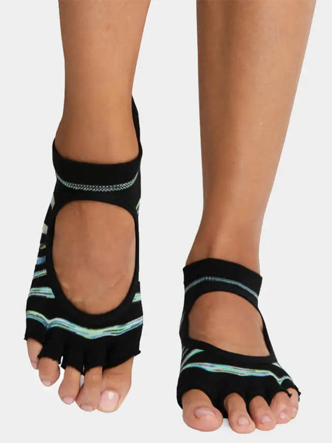 ToeSox Bellarina Tec Half Toe Women's Yoga Socks Yoga Studio Store