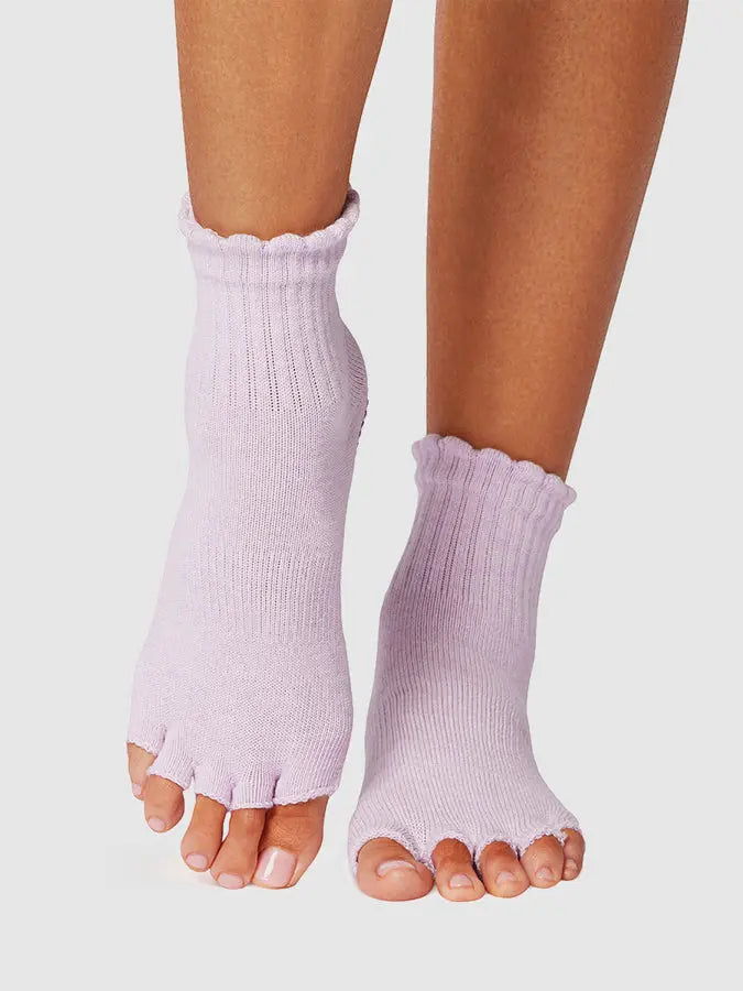 ToeSox Melody Scallop Half Toe Yoga Socks Yoga Studio Store