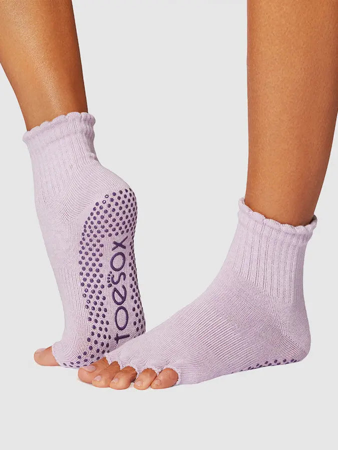 ToeSox Melody Scallop Half Toe Yoga Socks Yoga Studio Store