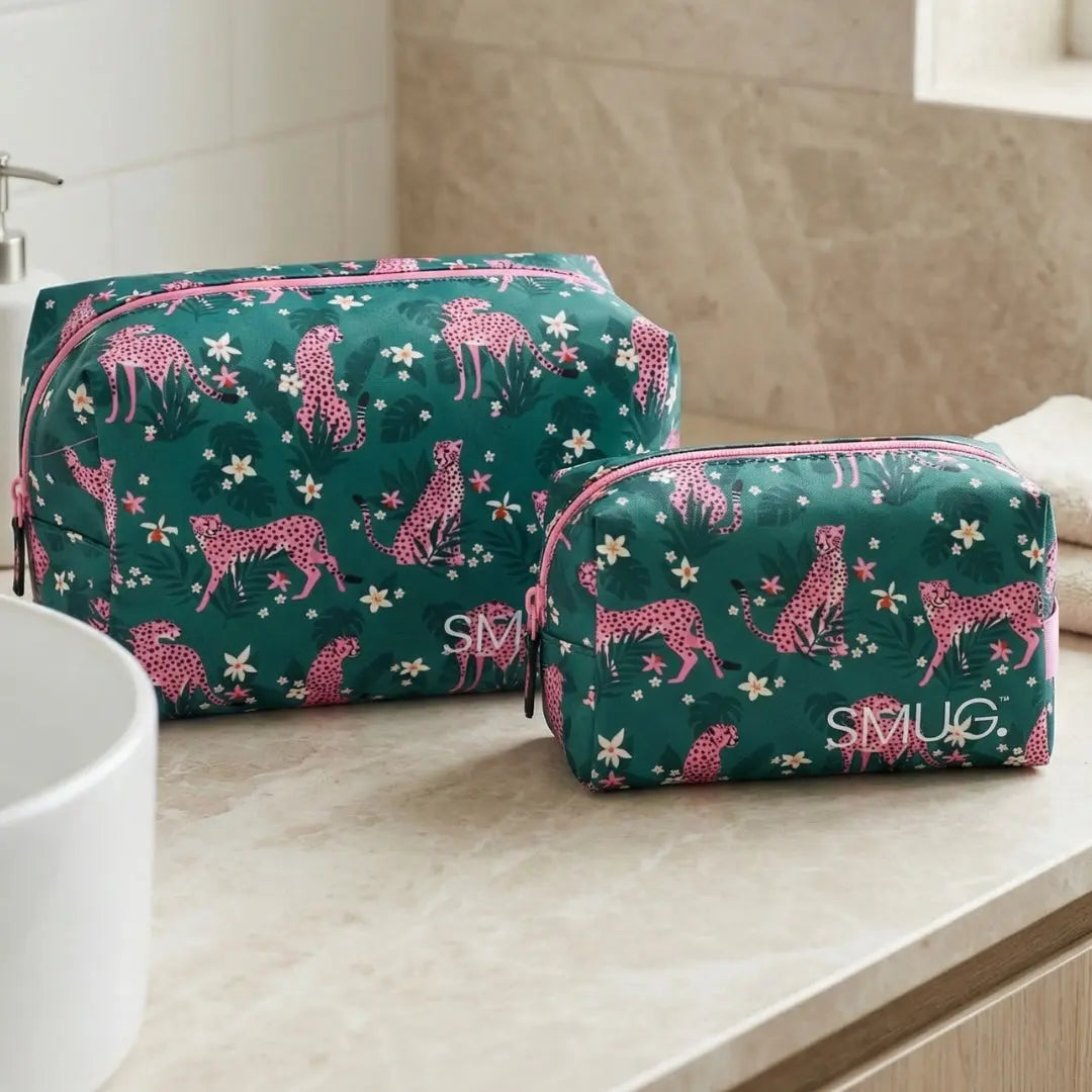 Toiletry Bag - Cheetah Print SMUG