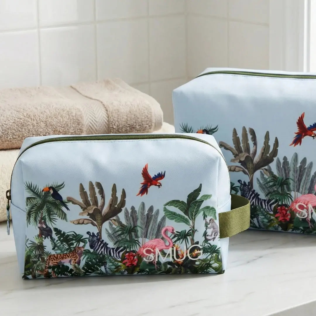 Toiletry Bag - Jungle Print SMUG