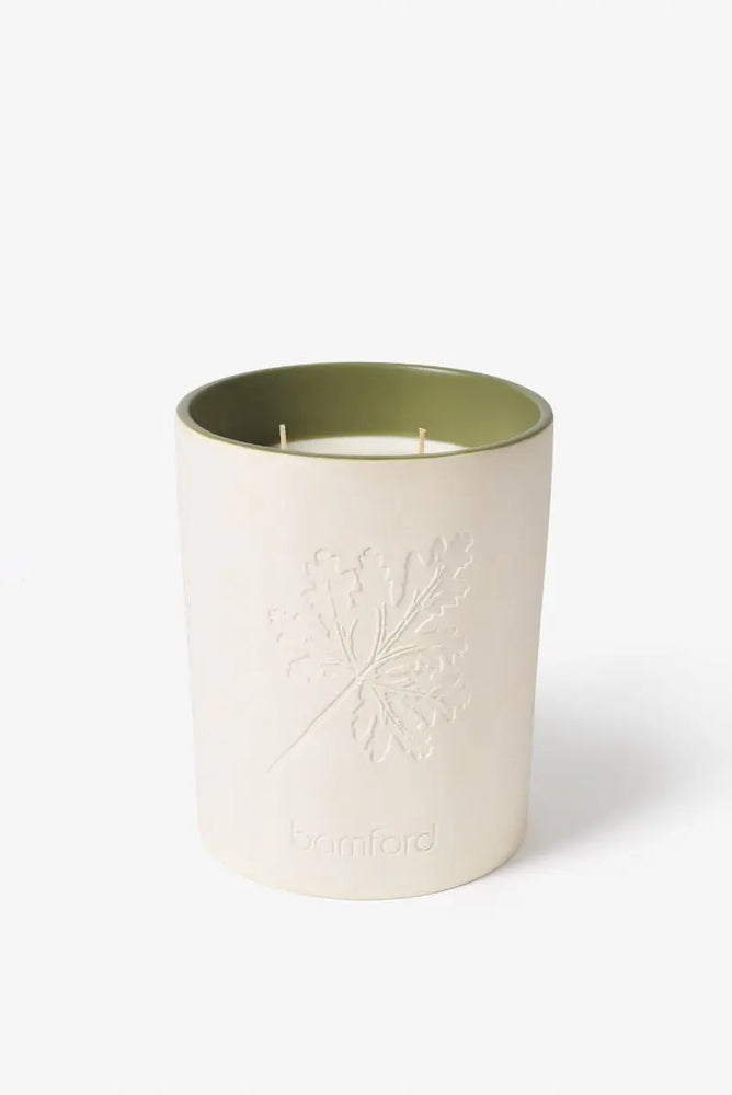 Tomentosum Geranium Candle Bamford