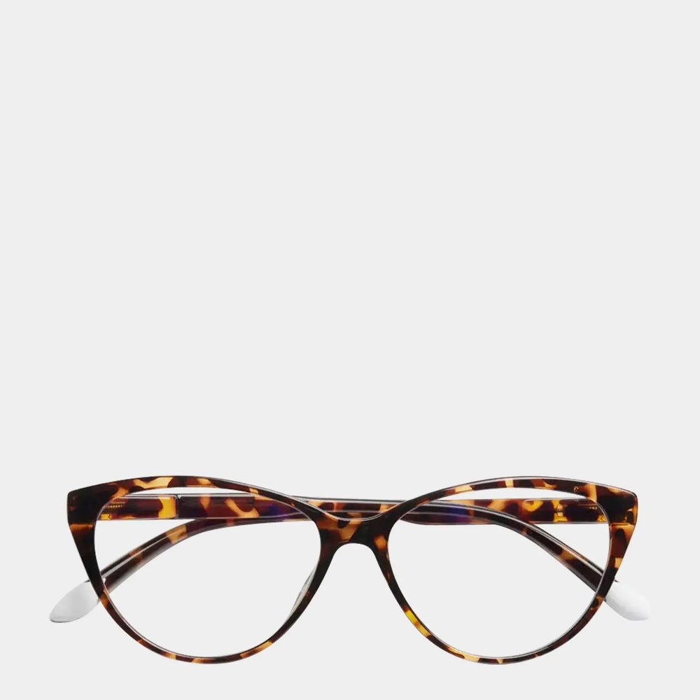 Tortoise Astoria Glossy Glasses Barner