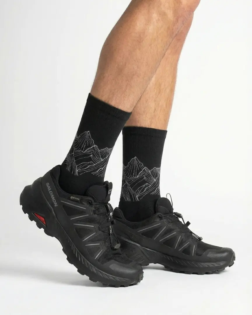 Trail Running Socks - Black Stride North East