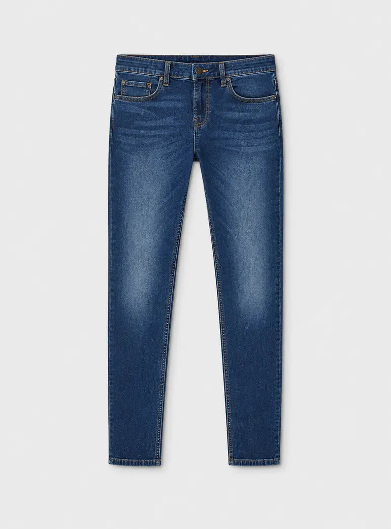 Tranfold Slim Fit Jeans Dark Wash Duck and Cover