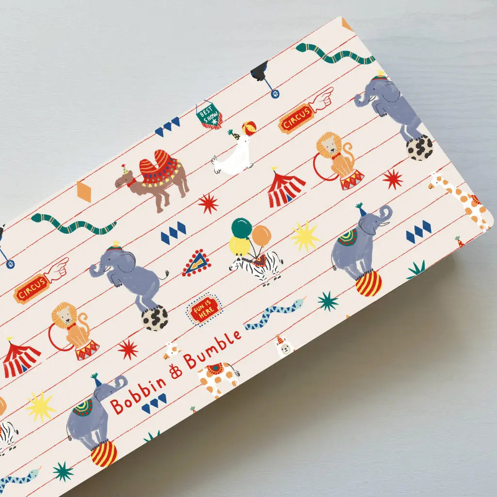 Travel Changing Mat - Circus Bobbin and Bumble