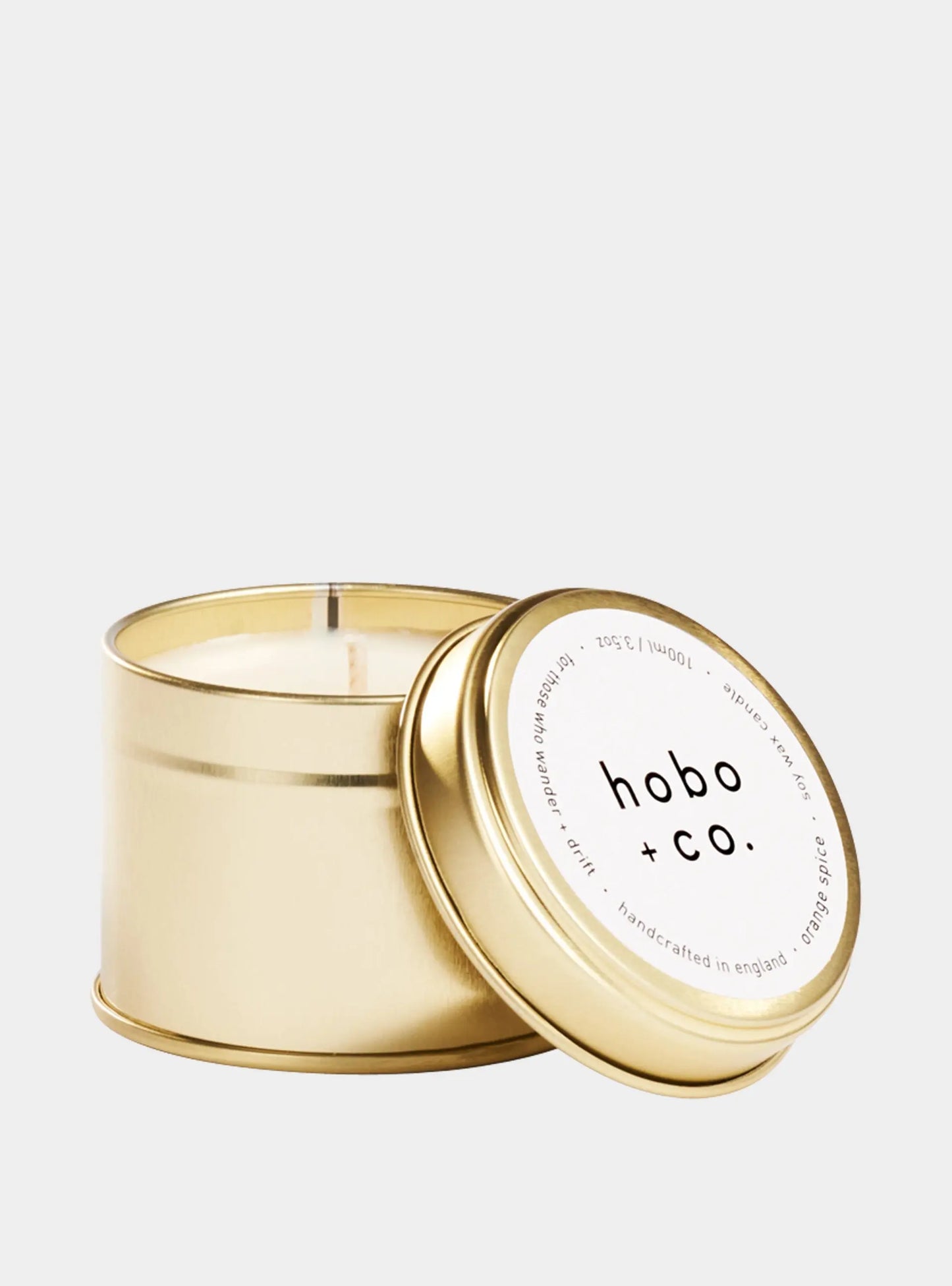 Travel Size Orange Spice Candle hobo + co.