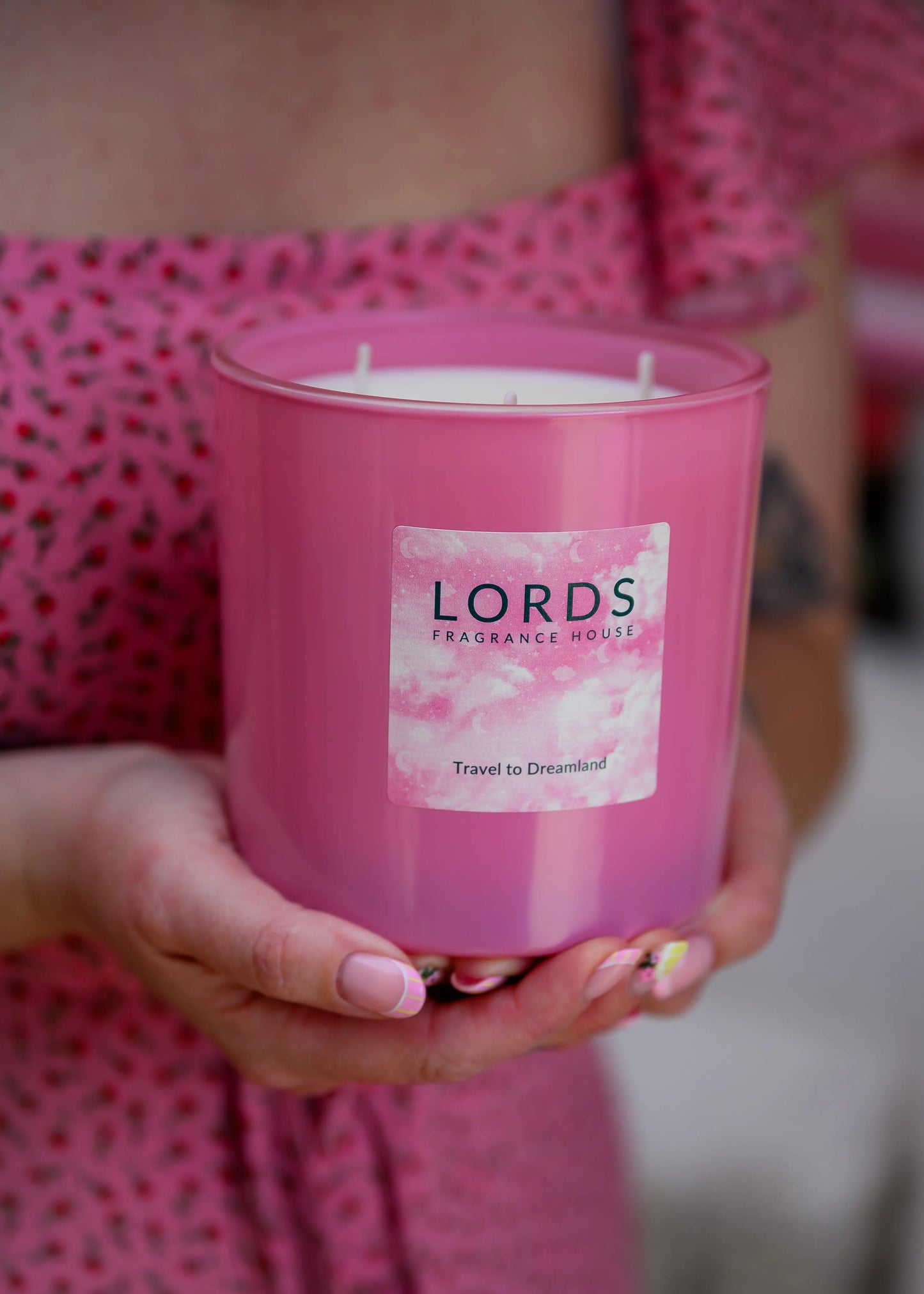 Travel to Dreamland 3 Wick Candle LORDS Fragrance House