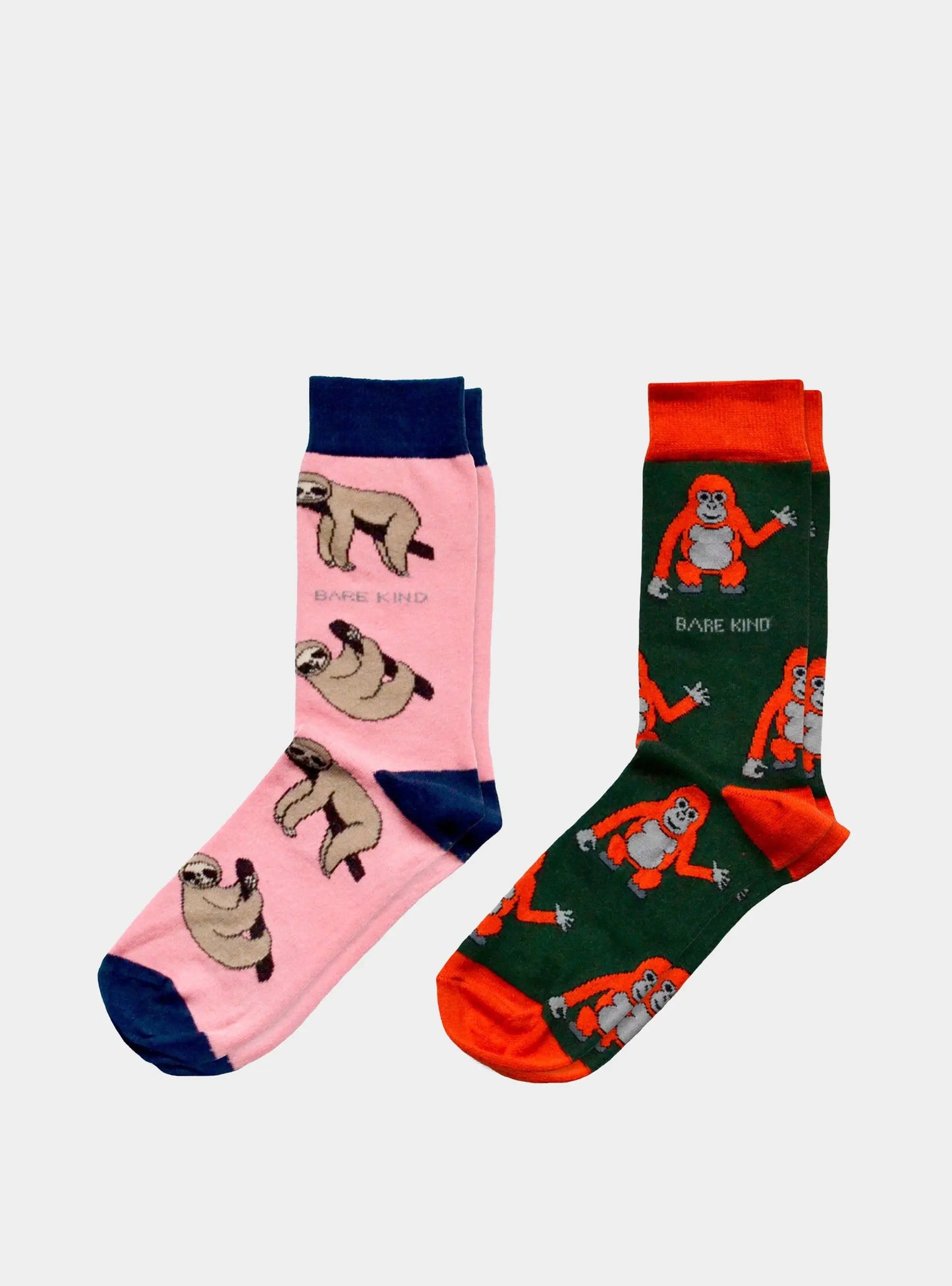 Tree Top Bundle of 2 Bamboo Sock Set Bare Kind