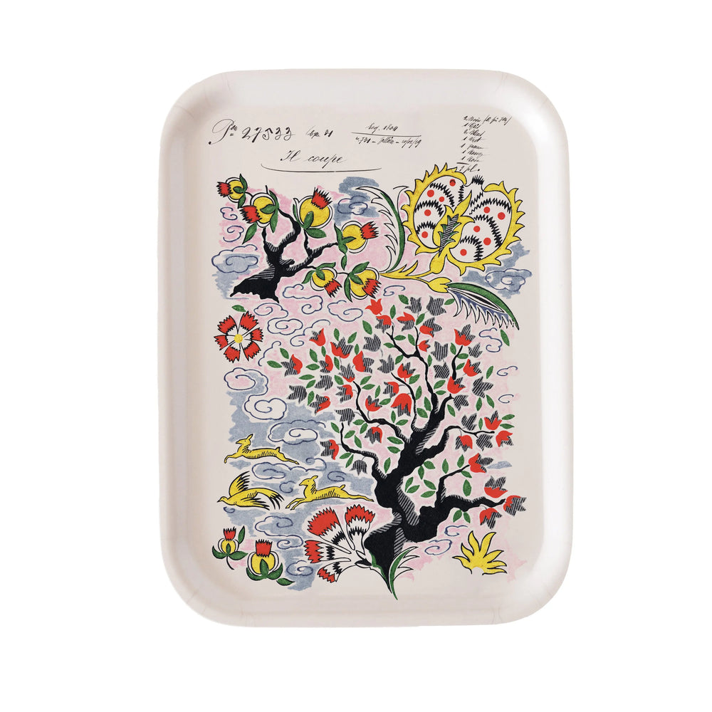 Tree of Life Wooden Tray Print Sisters