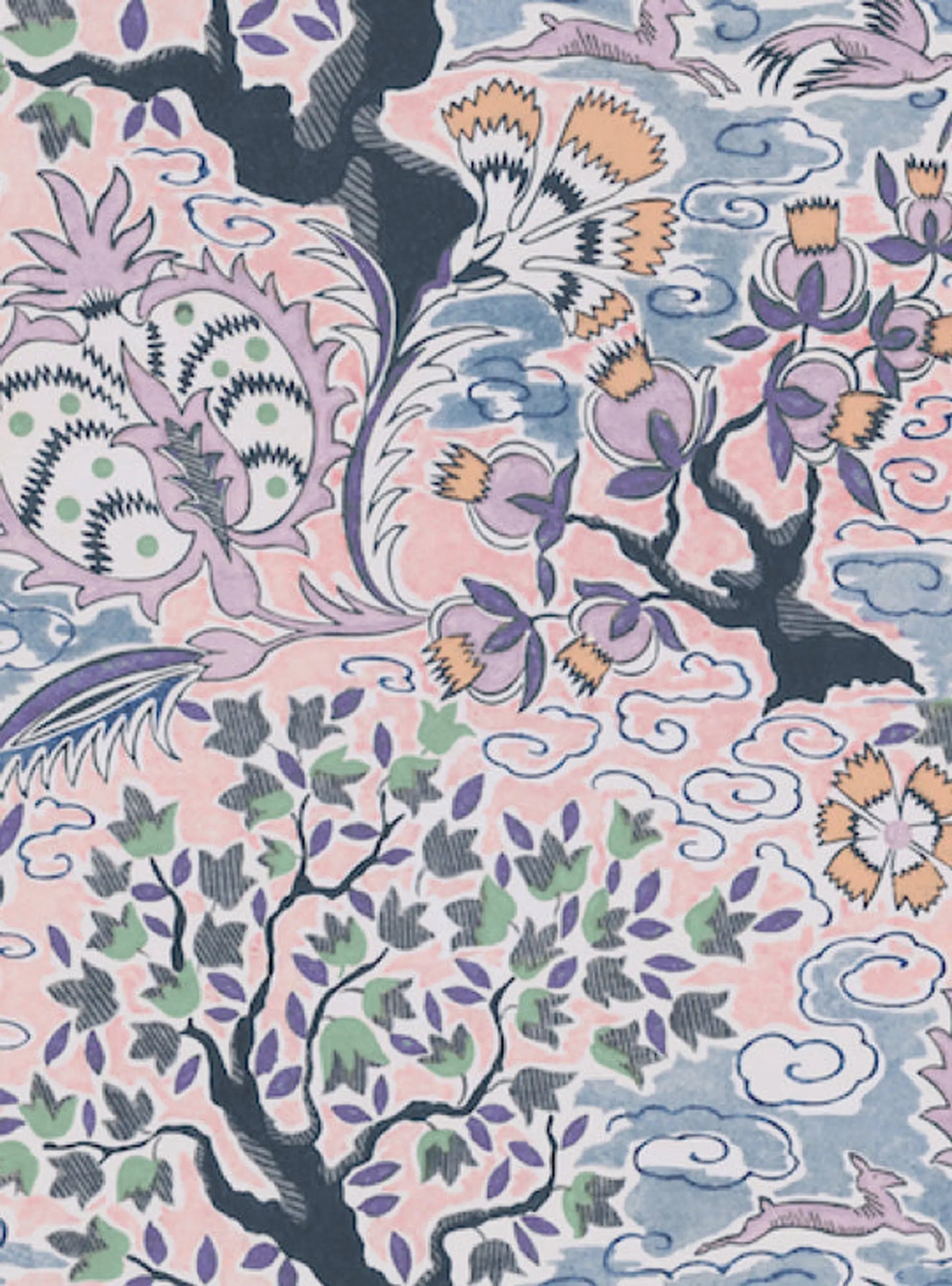 Tree of Life - in Dawn - Wallpaper Print~Sisters