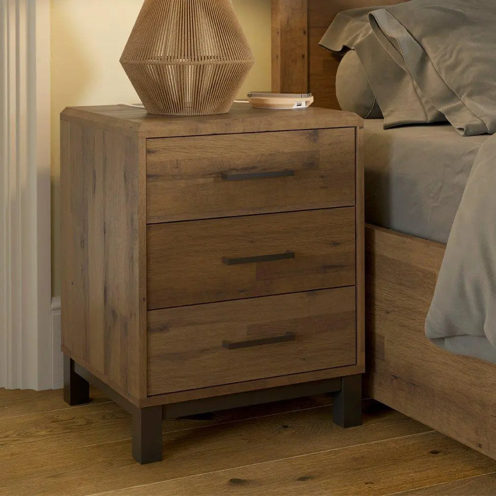 Tribeca Wooden Bedside Table Dreams