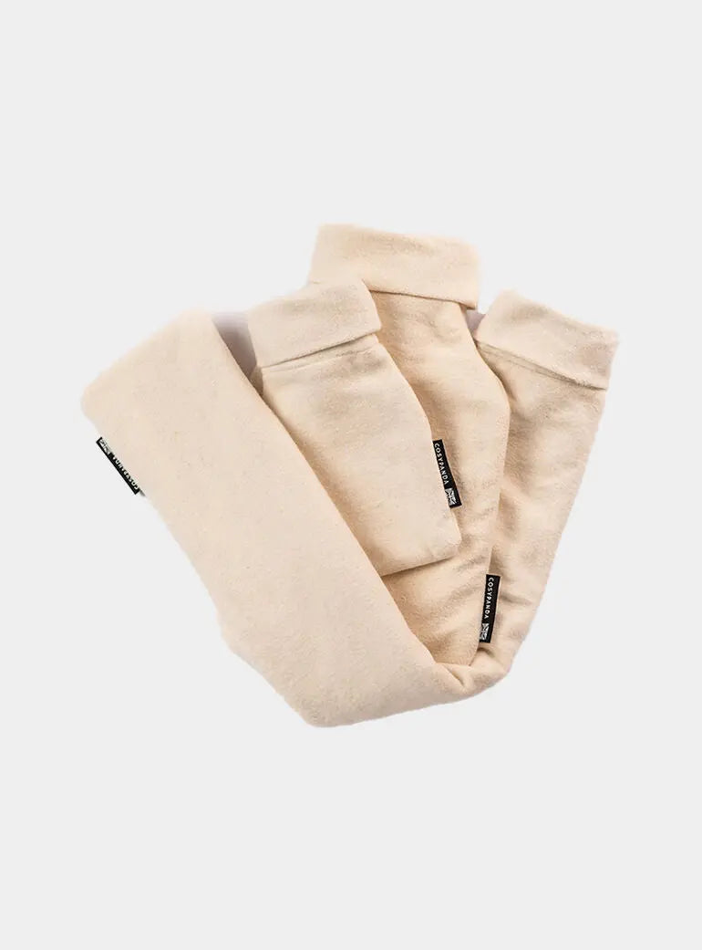 Triple Luxury Bamboo Hot Water Bottle Gift Set CosyPanda