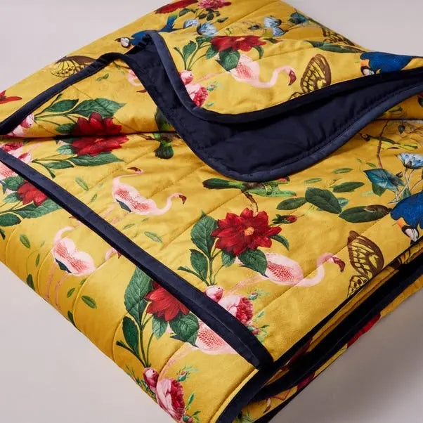 Tropical Kaleidoscope Bedspread Dunelm