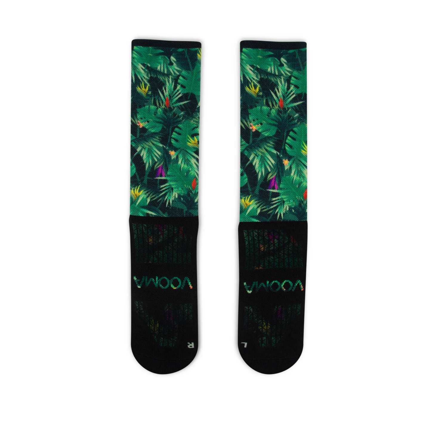 Tropical Forest Crew Sock Vooma Socks UK
