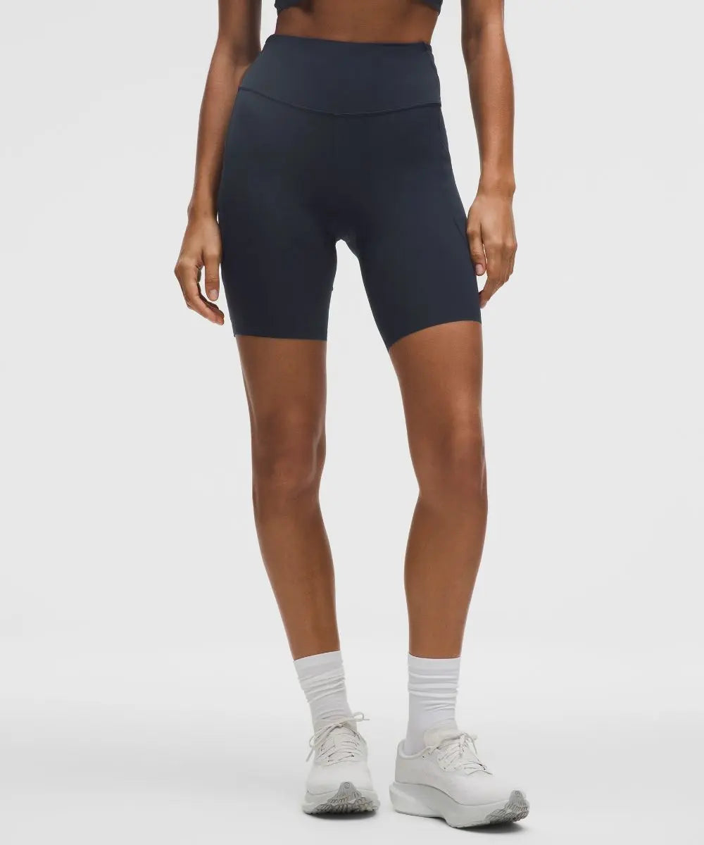 True Navy Women's Fast and Free High-Rise Shorts 5 Pocket Lululemon