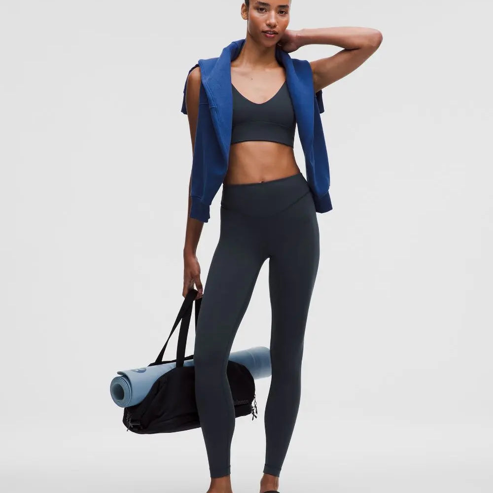 True Navy Women's Wunder Under SmoothCover High-Rise Tight 28" Lululemon