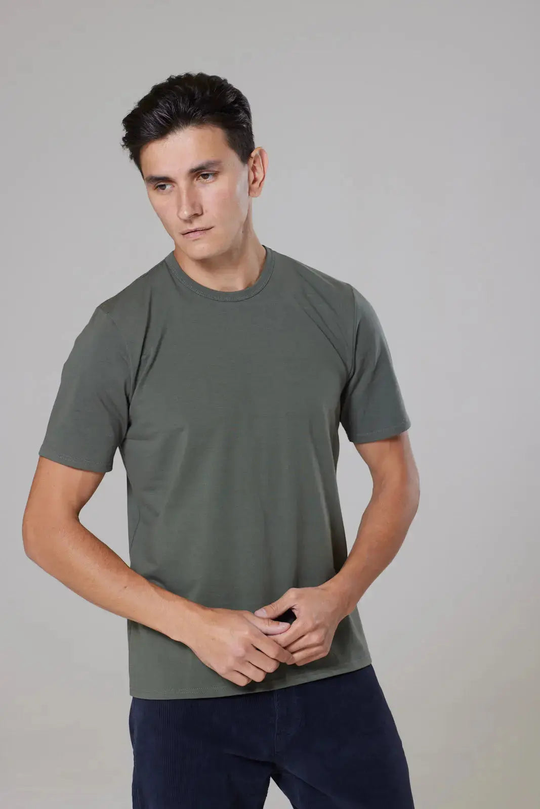 Trueman T-Shirt - Olive Wear London