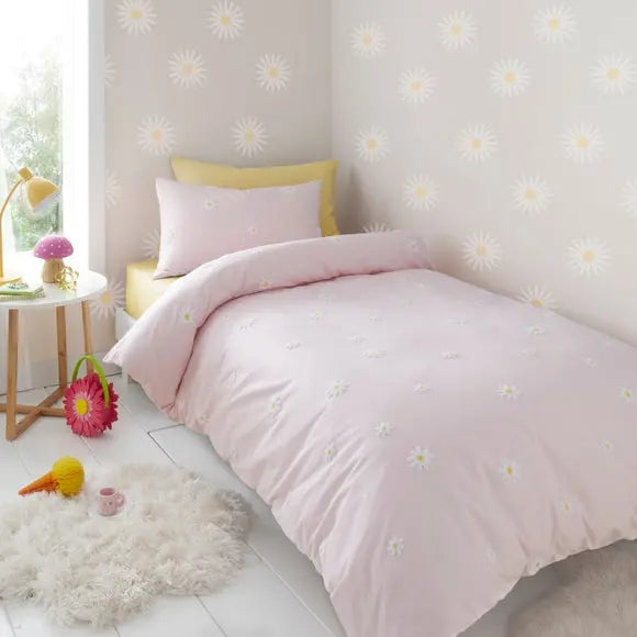 Tufted Daisy Duvet Cover & Pillowcase Set Dunelm