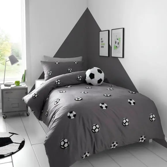 Tufted Football Duvet Cover & Pillowcase Set Dunelm