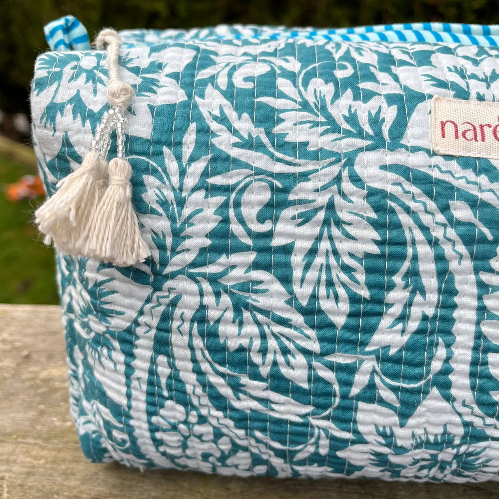 Tulsi Quilted Make Up Bag Naree Clothing