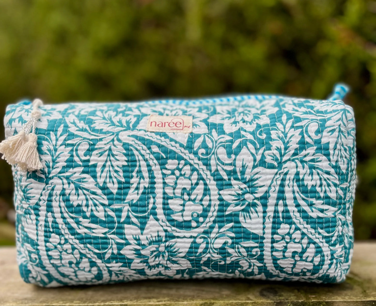 Tulsi Quilted Make Up Bag Naree Clothing