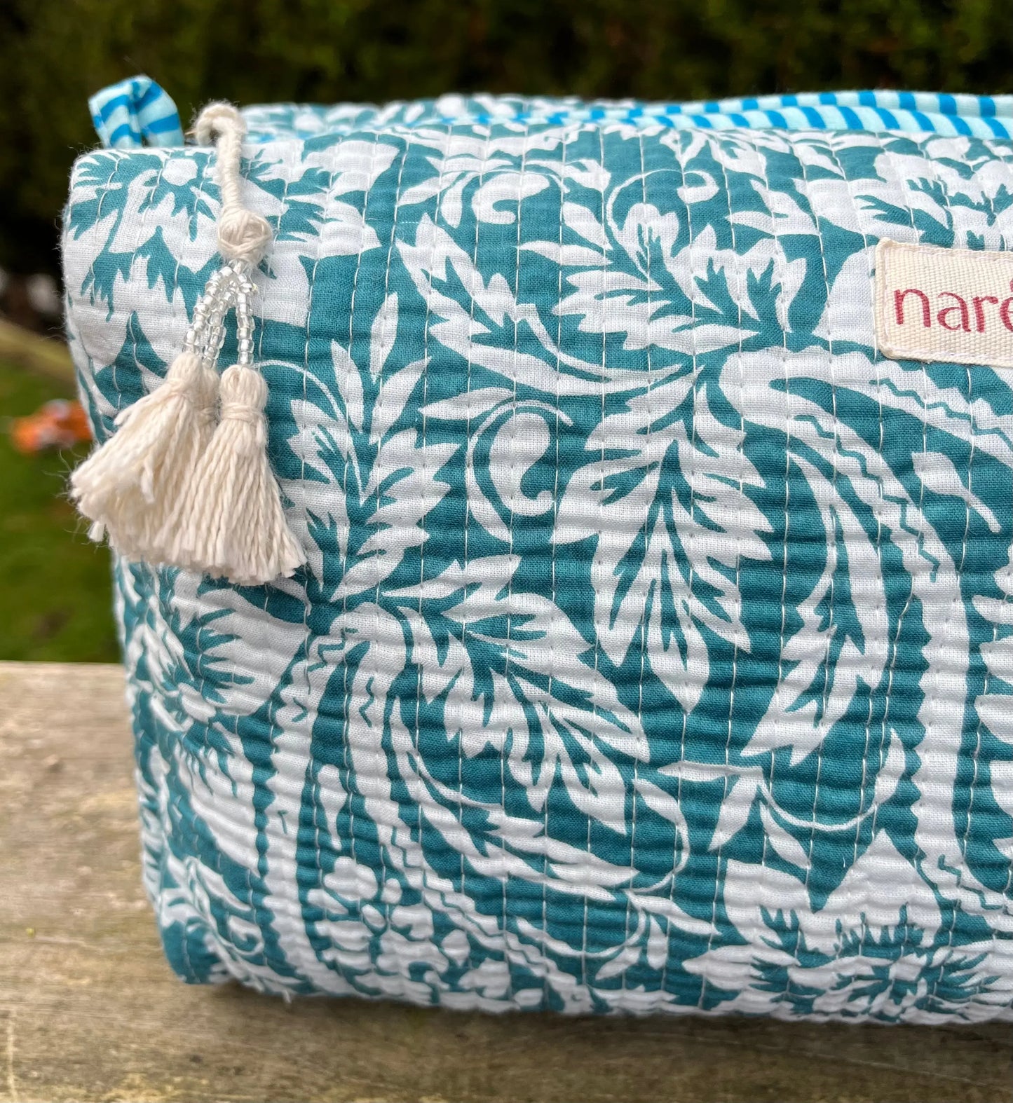 Tulsi Quilted Make Up Bag Naree Clothing