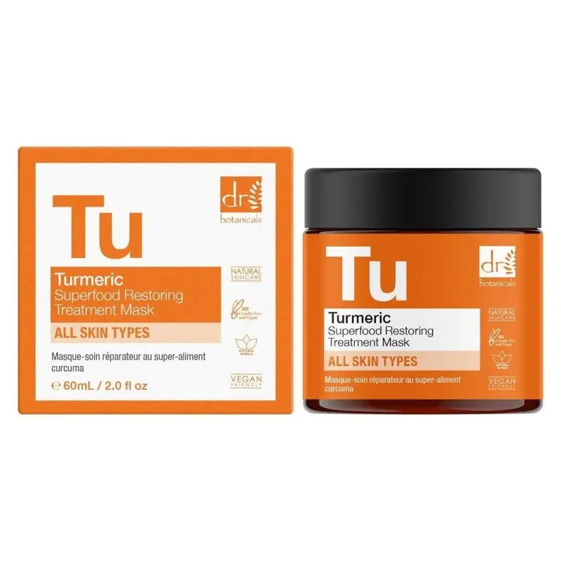 Turmeric Superfood Restoring Treatment Mask 60ml Dr Botanicals