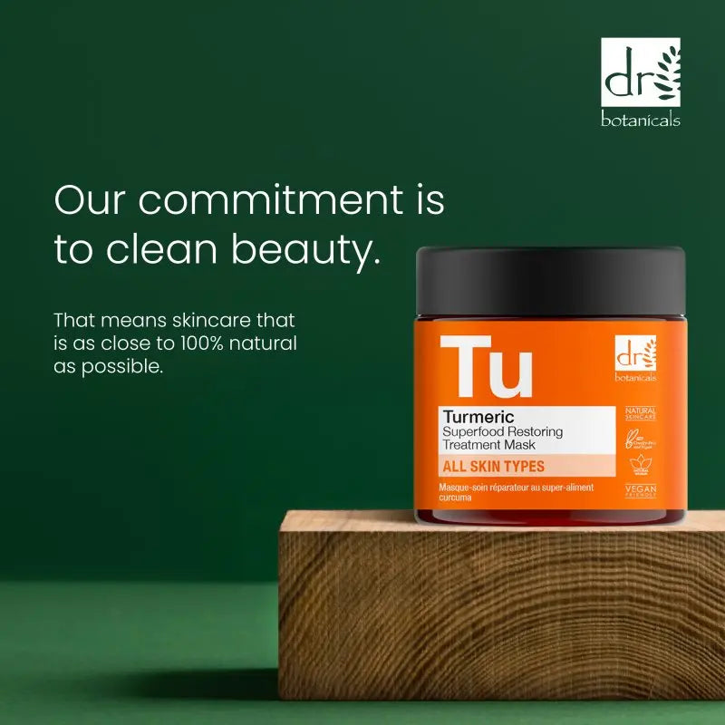 Turmeric Superfood Restoring Treatment Mask 60ml Dr Botanicals