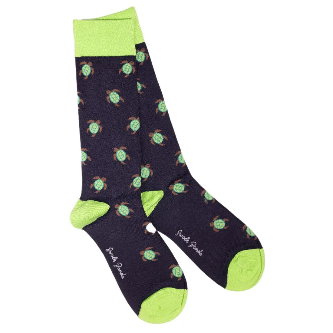 Turtle Bamboo Socks Swole Panda