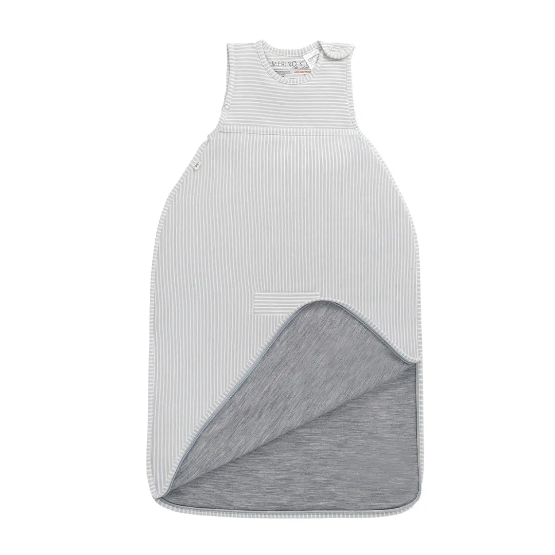 Turtle Dove Stripe Go Go Sleeping Bag - All Seasons Merino Kids UK