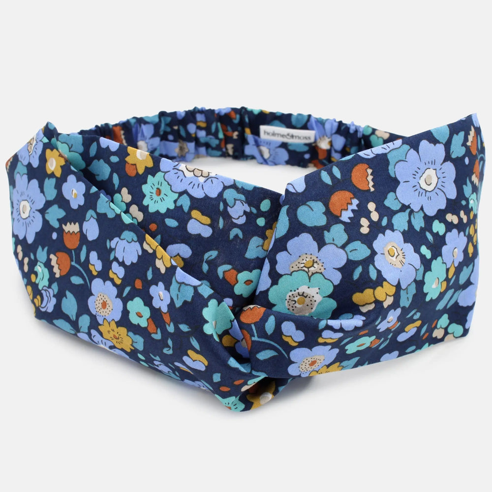 Twist Headband - Liberty Betsy Meadow A Print Holme & Moss