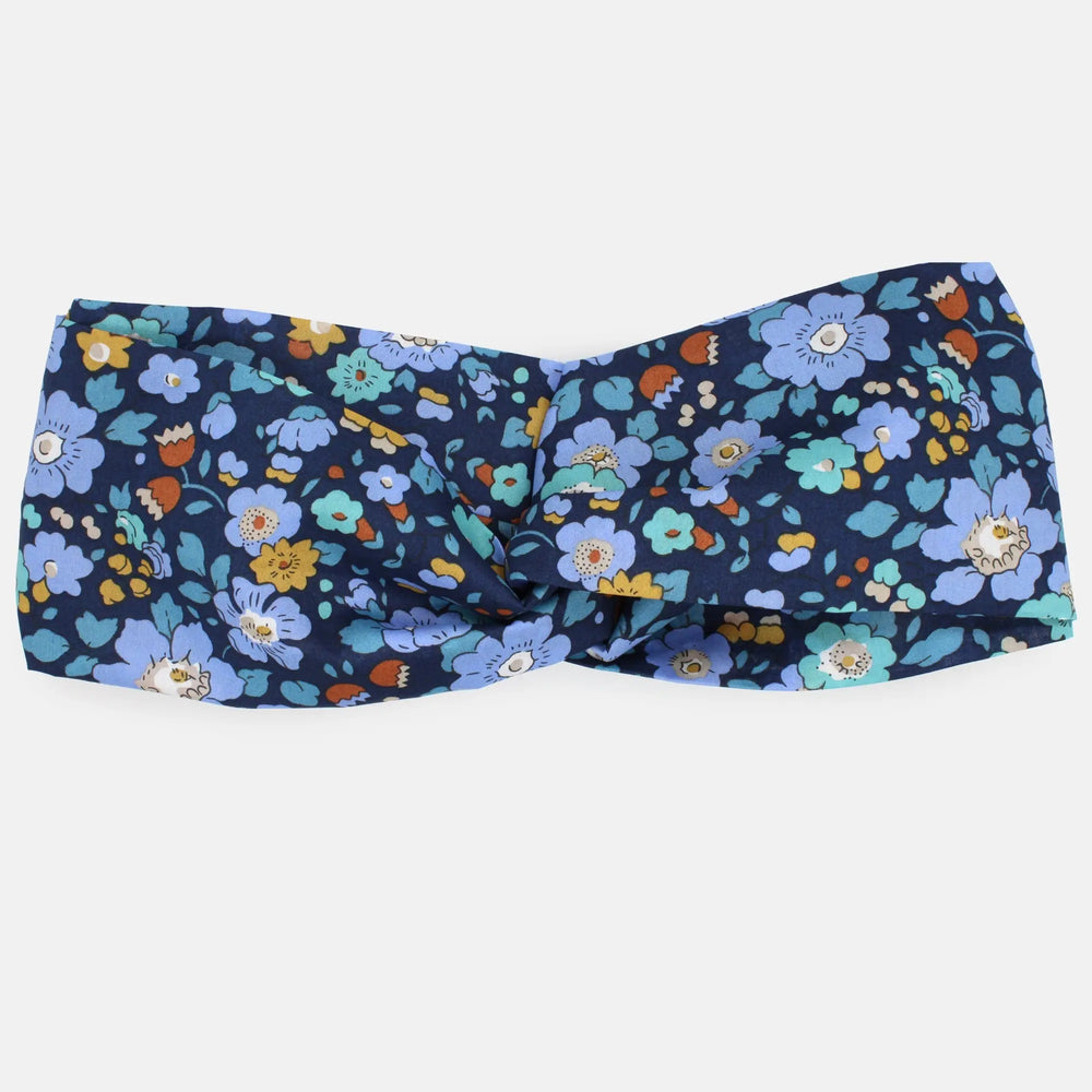 Twist Headband - Liberty Betsy Meadow A Print Holme & Moss