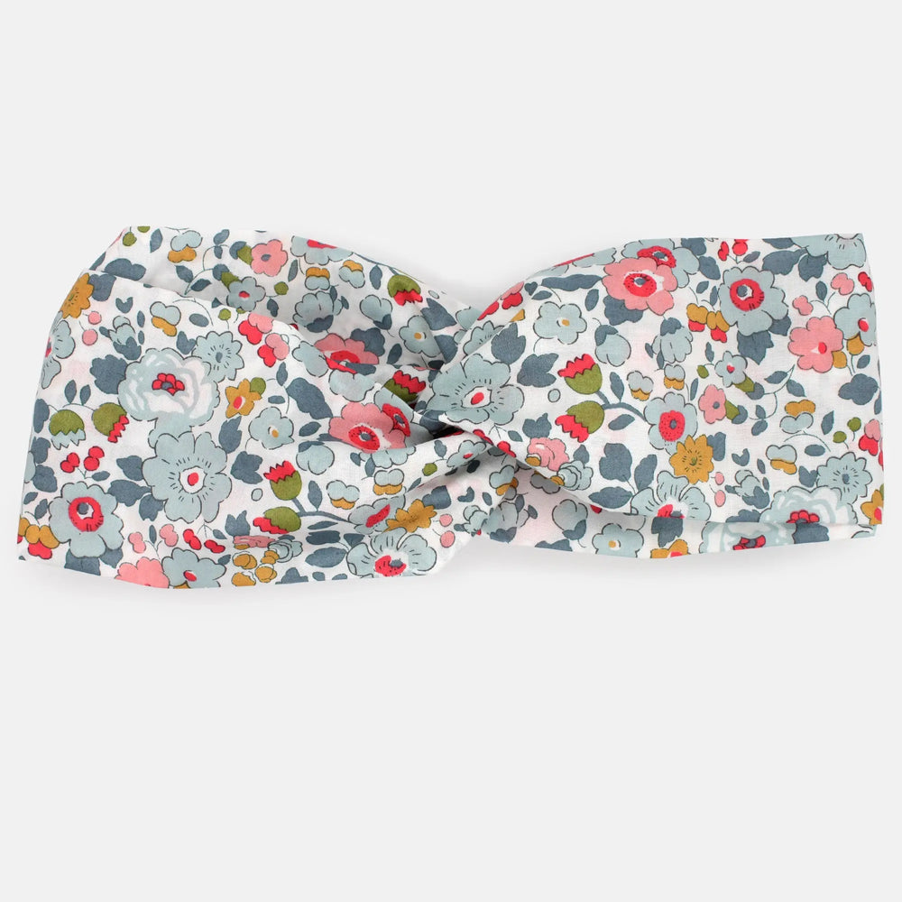 Twist Headband - Liberty Betsy P Print Holme & Moss