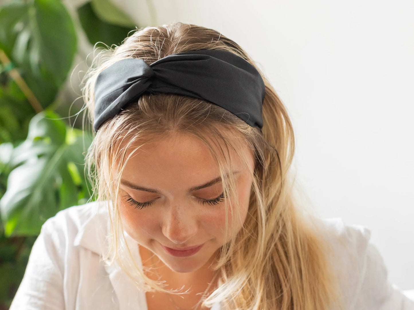 Twist Headband - Liberty Black F Print Holme & Moss