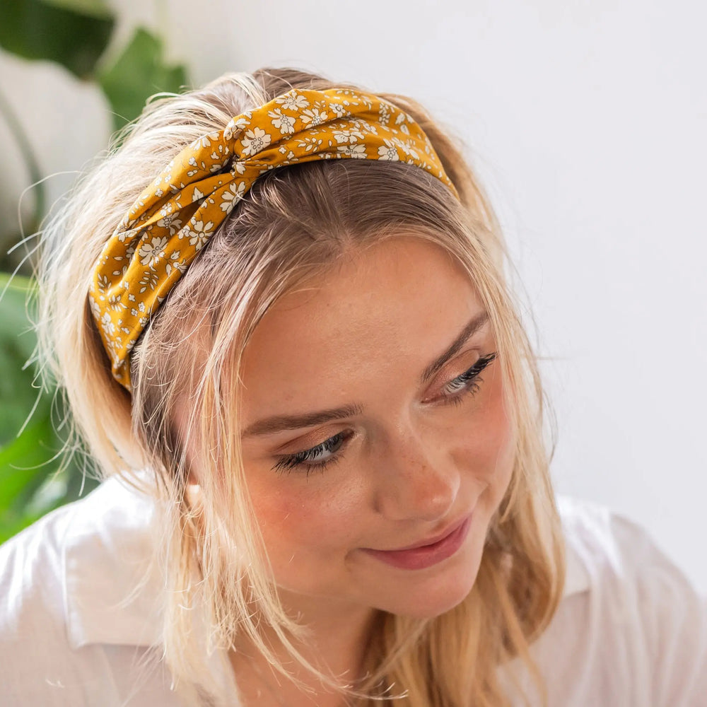 Twist Headband - Liberty Capel G Print Holme & Moss