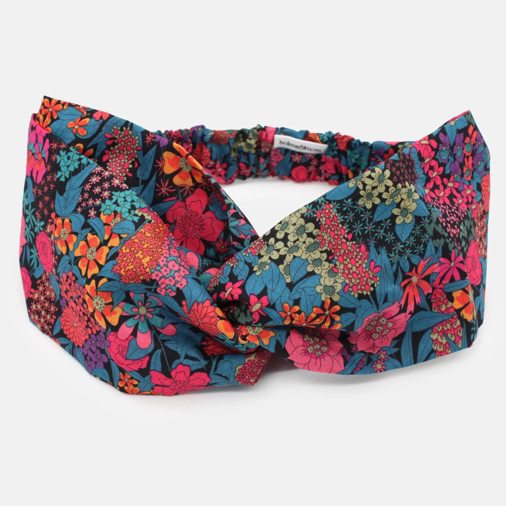 Twist Headband - Liberty Ciara C Print Holme & Moss