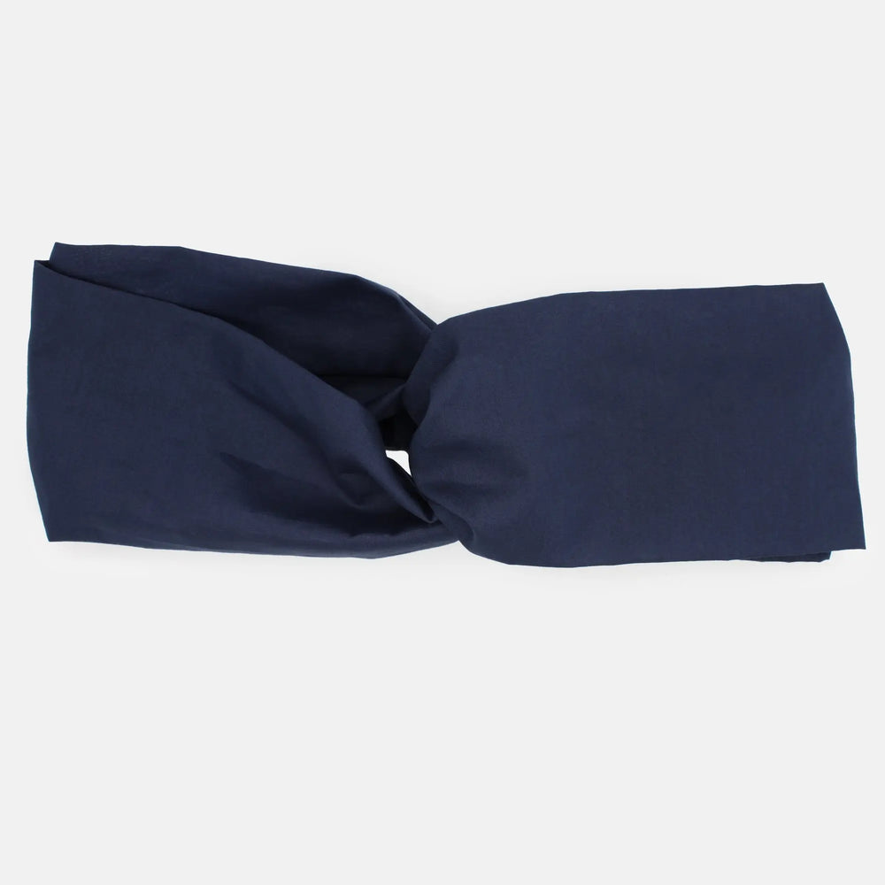 Twist Headband - Liberty Navy C Print Holme & Moss