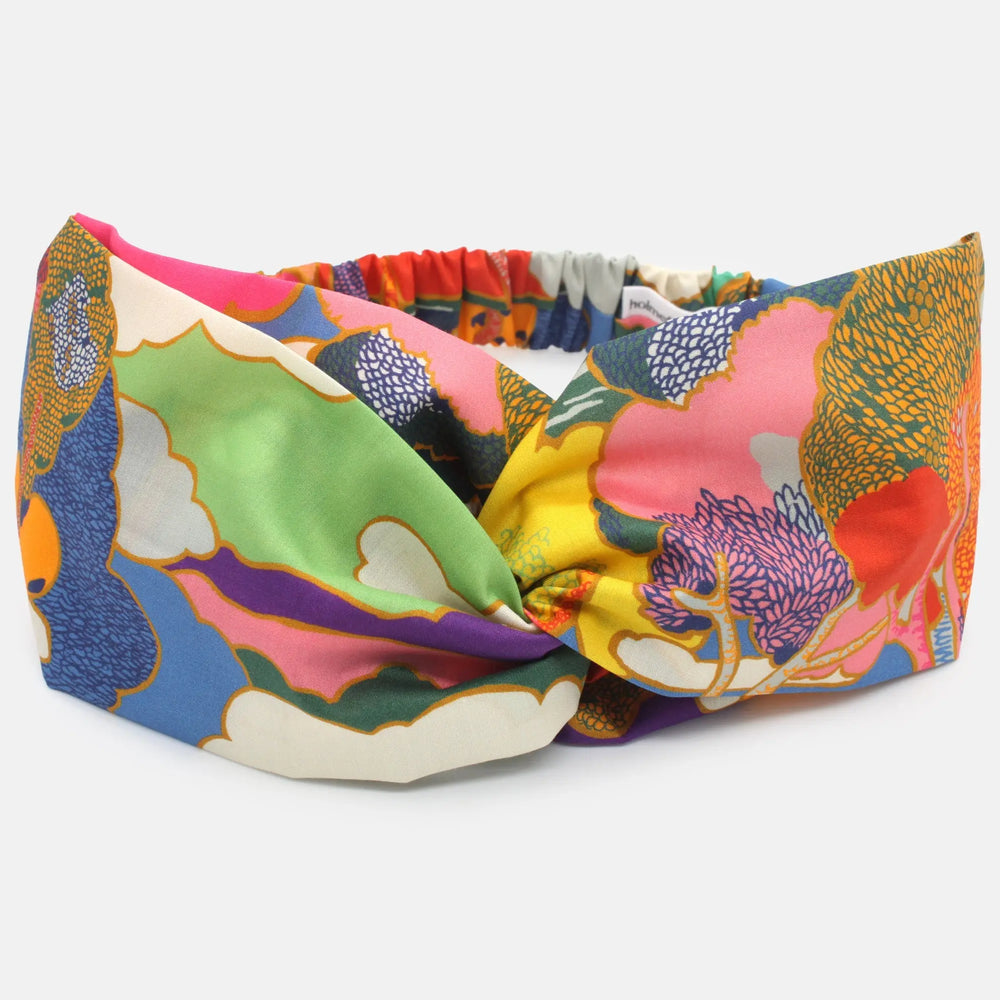 Twist Headband - Liberty Prospect Road A Print Holme & Moss