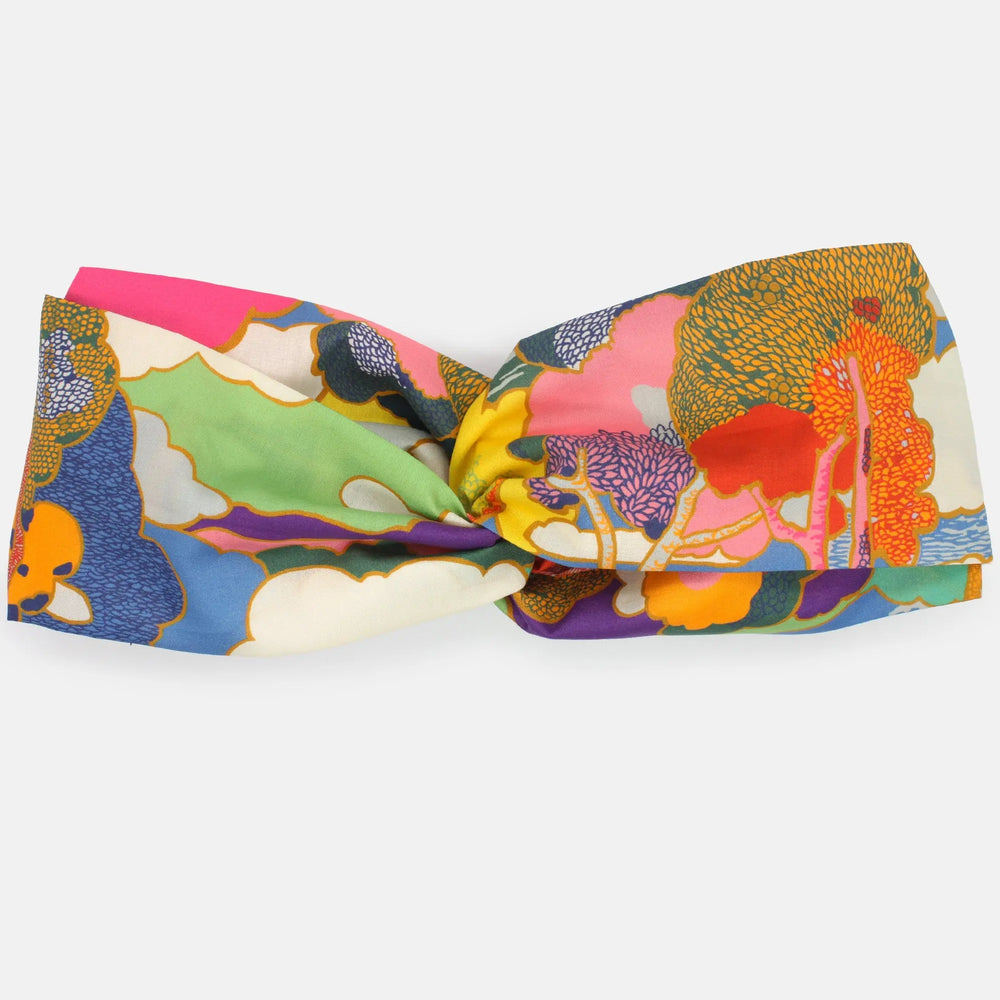 Twist Headband - Liberty Prospect Road A Print Holme & Moss